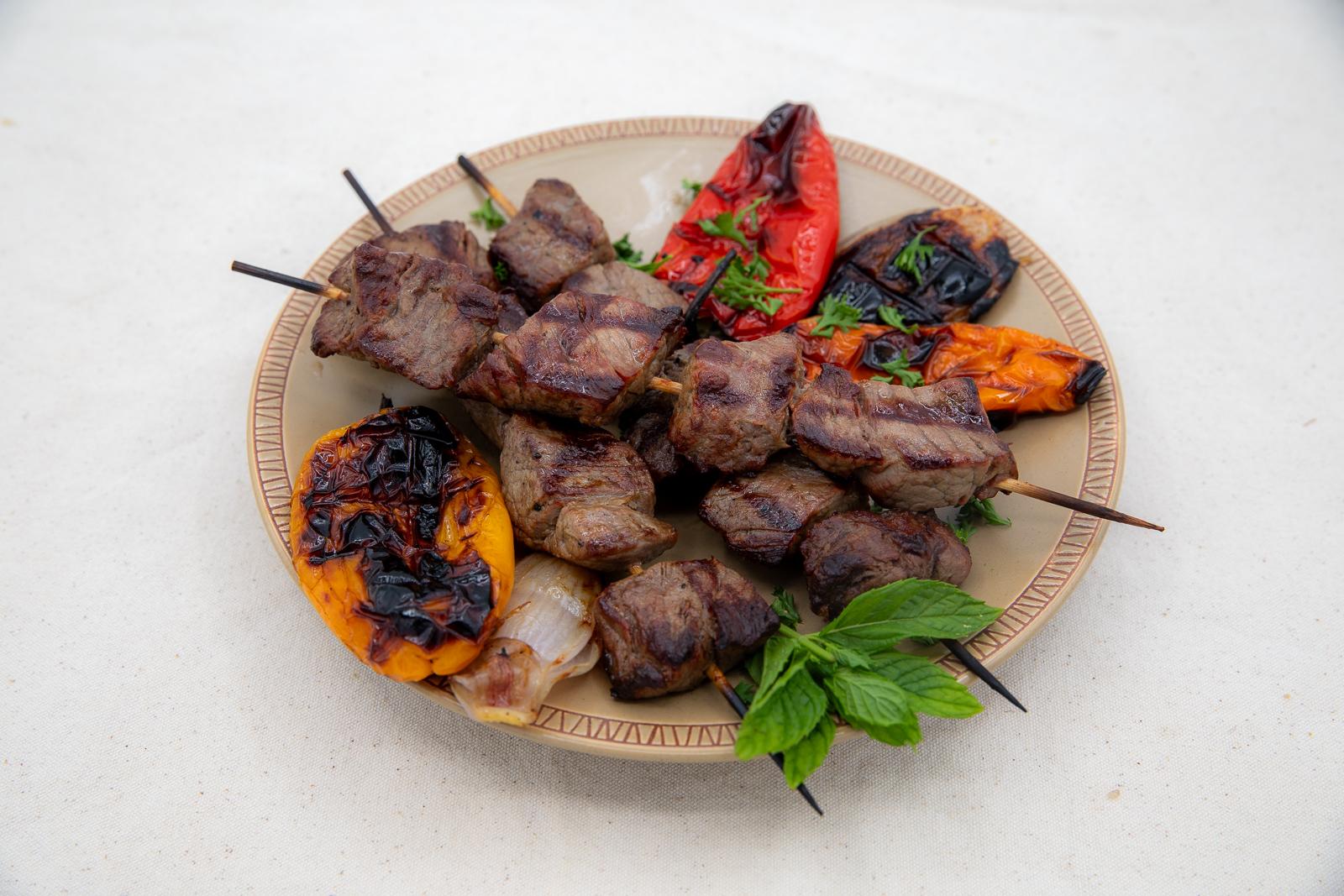 Beef Filet Mignon Skewers